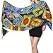 ixygoiv Mexican Loteria Cards Women'S Scarf Fashion Long Blanket Scarf Winter Warm Scarf Shawl Wrap With Tassel 77'' X 27''