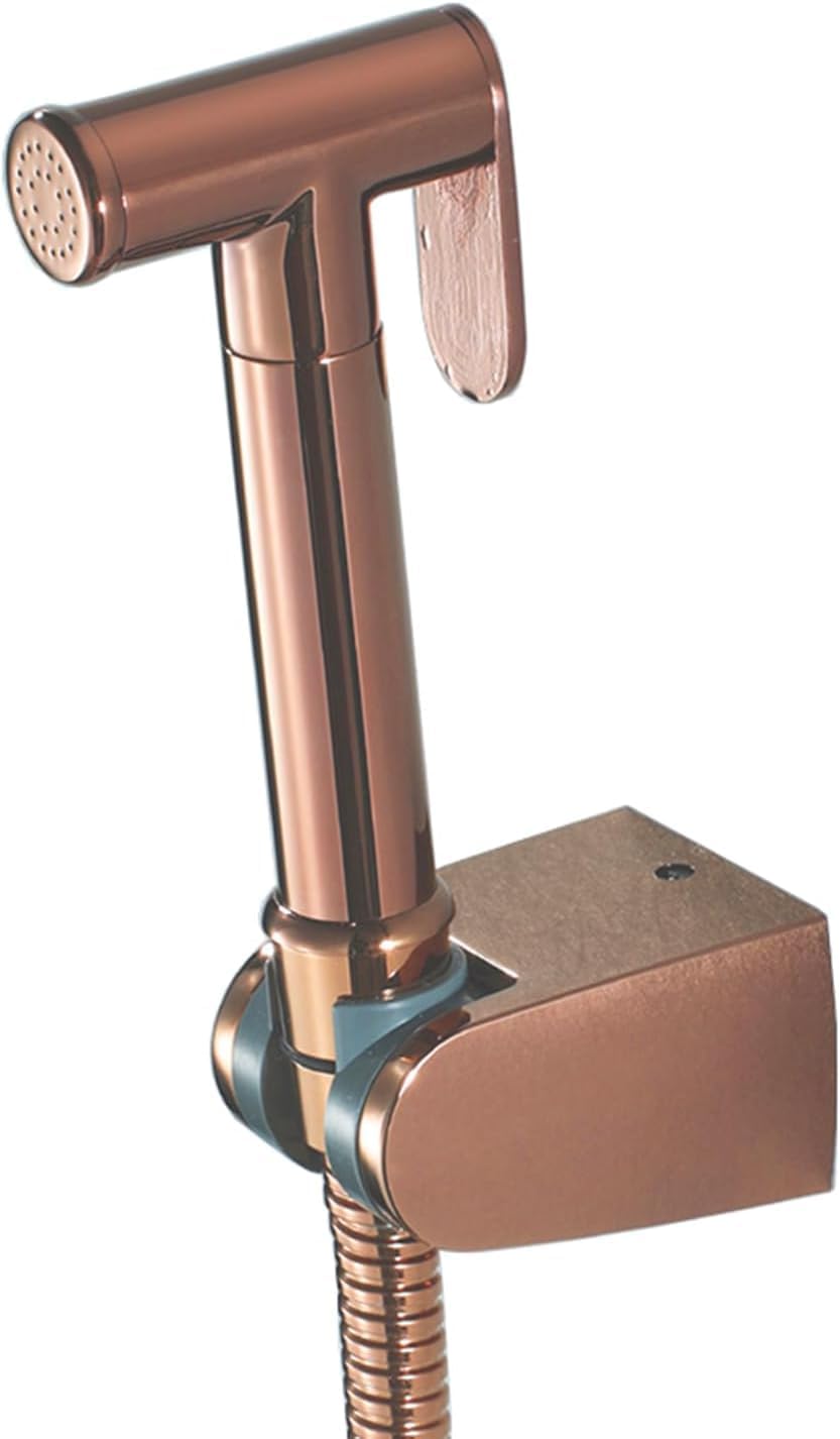 Toilet Hand Shower Complete Kit, Rose Gold, French Toilet Hand Shower ...