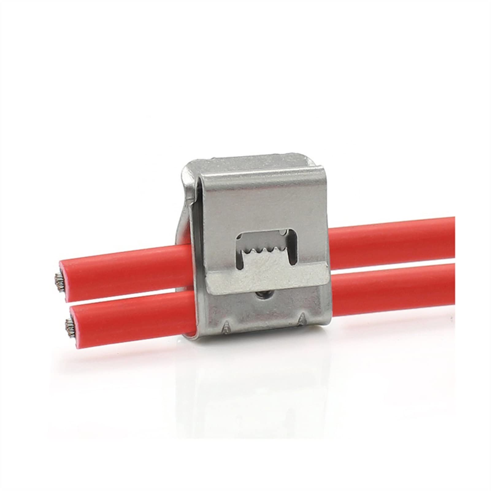 Clip per cavi per pannelli solari Gestione del filo solare Cavo da 180 gradi per 2 fili per strutture a pannello solare(300 pieces)