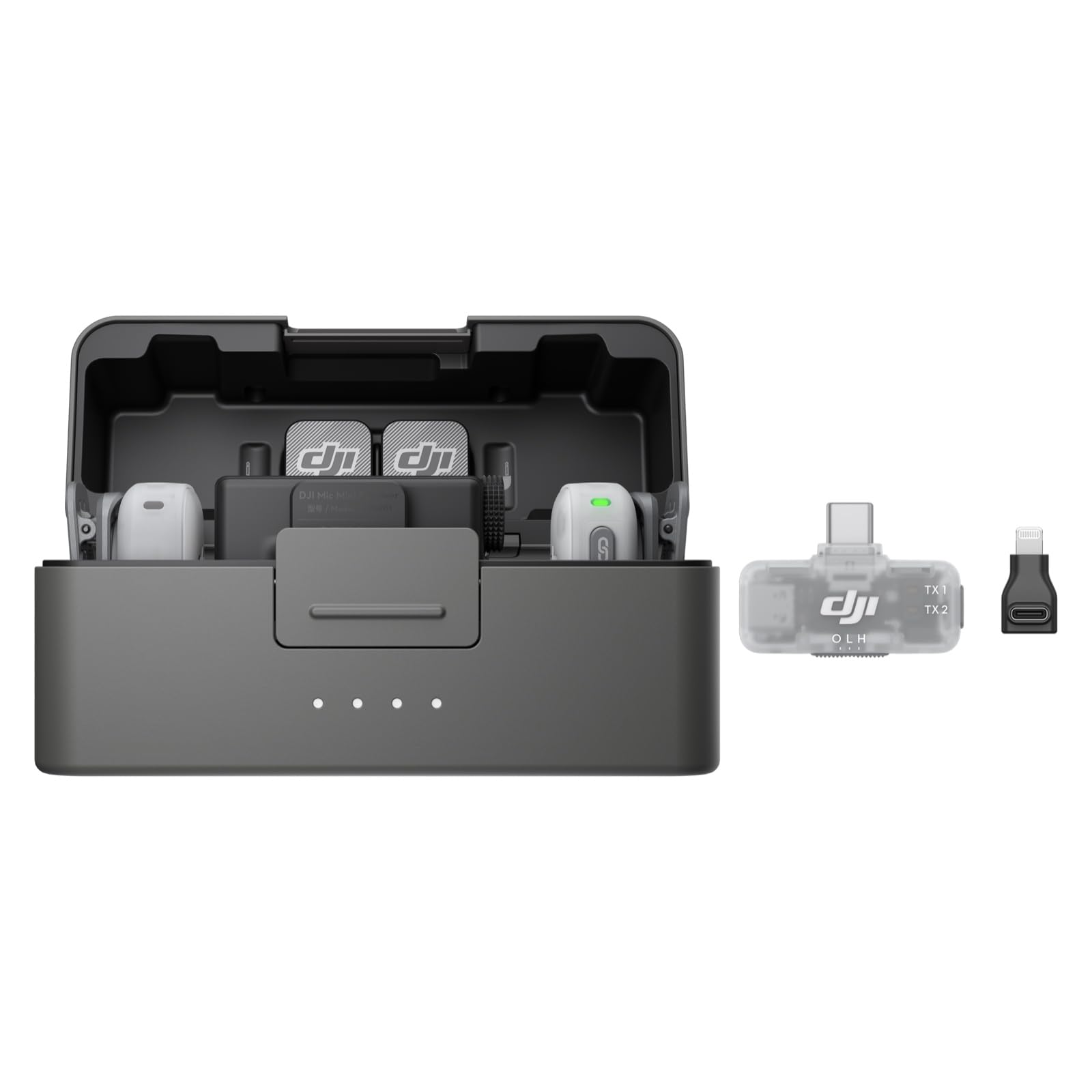 Amazon.co.jp: DJI Mic Mini 2（2 TX + 1 スタンダードRX + 充電ケース