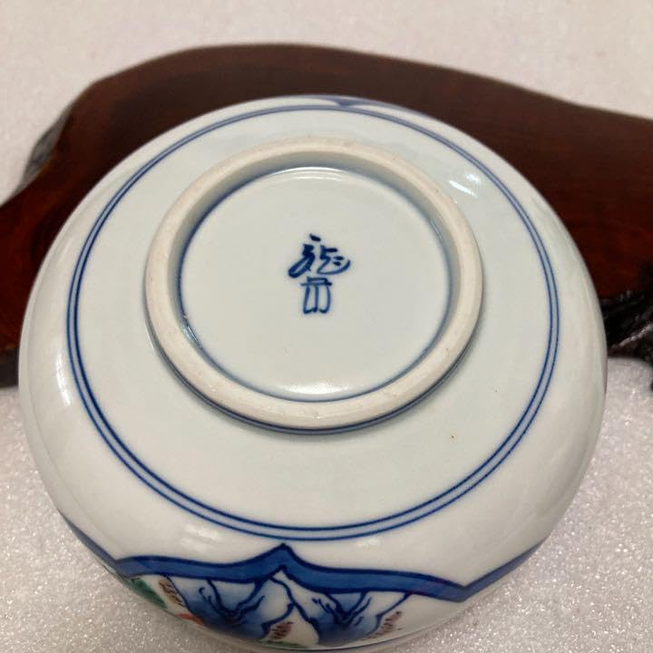 茶道具　京焼　平安　橋本龍岳造　染付　有馬筆　香合　共箱　V　7318 Amazon.co.jp: 茶道具 京焼 平安 橋本龍岳造 染付 有馬筆 香合