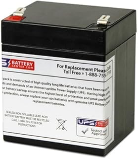 100% Compatible Replacement for APC Back-UPS 425VA BE425M Battery by UPSBatteryCenter®