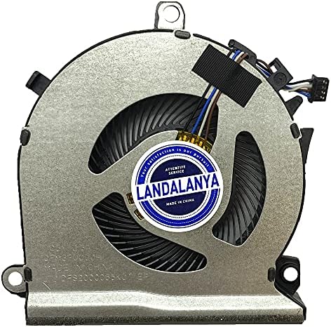Landalanya Replacement CPU or GPU Fan for HP Pavilion Gaming 15-EC Series Cooling Fan 15-EC0013D Service PN: L77560-001 DC5V 0.5A 1PCS