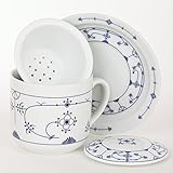 Indisch Blau Strohblume Ocean-Line Wilhahn (früher, Kräuterteetasse Porzellan Indisch Blau Strohblume Neutral