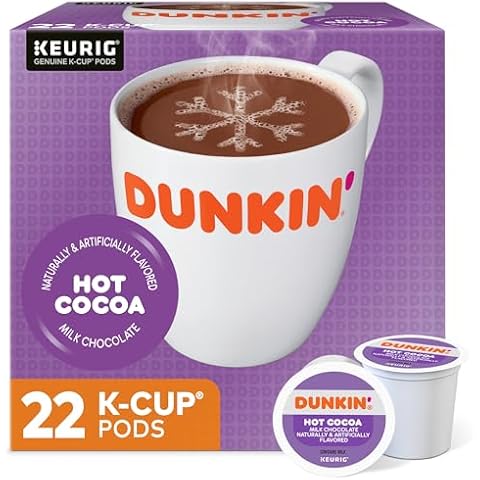 Dunkin' Donuts® Milk Chocolate Hot Cocoa Single-Serve K-Cup®, Box Of 22 Cover