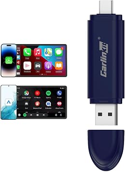 Carlinkit Mini SE Pro Wireless CarPlay Adapter/Wireless Android auto Adapter, High Grade Durability, USB-C/A Universal Car Adapter for iOS/Android