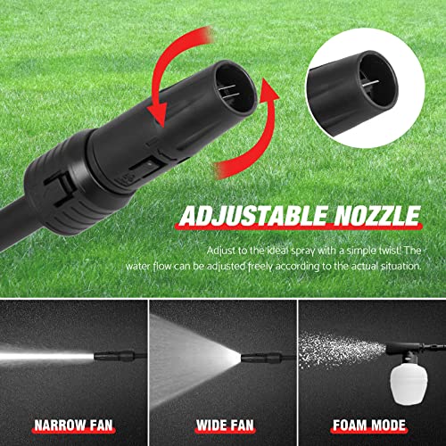 image for ADVWIN Electric Pressure Washer, 3500Psi 2000W High Power Washer Adjus