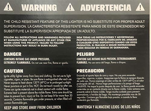 Encendedores multipropósito valor 5 unidades miniatura 3