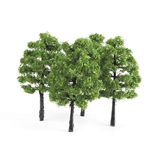 SPORTARC 20Pcs Model Trees Artificial Tree Train Railroad Scenery Architecture Tree 1:100 - Image 4