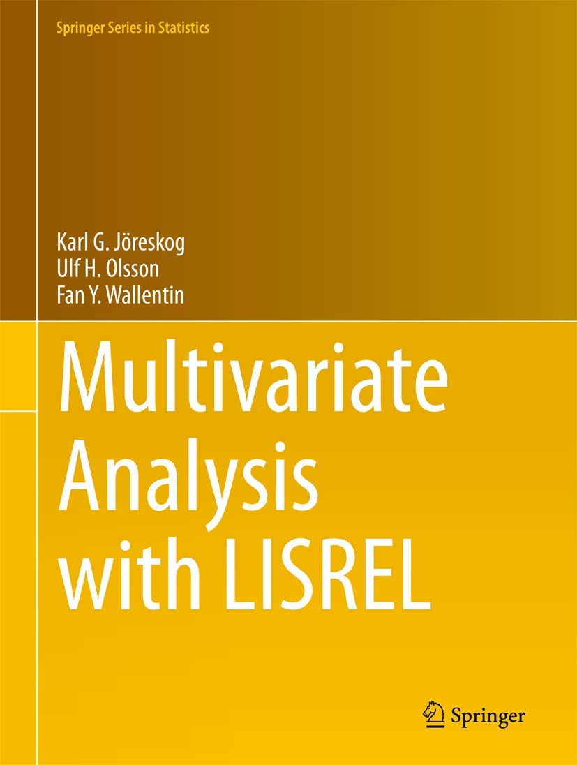 Buy Multivariate Analysis with LISREL (Springer Series in Statistics) — BookShops.in