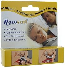 Nozovent Stop Snoring Dilator Nasal Anti Snoring, Medium | 2 Orthotics, Anti-Snoring, Improves Breathing, Nasal Congestion