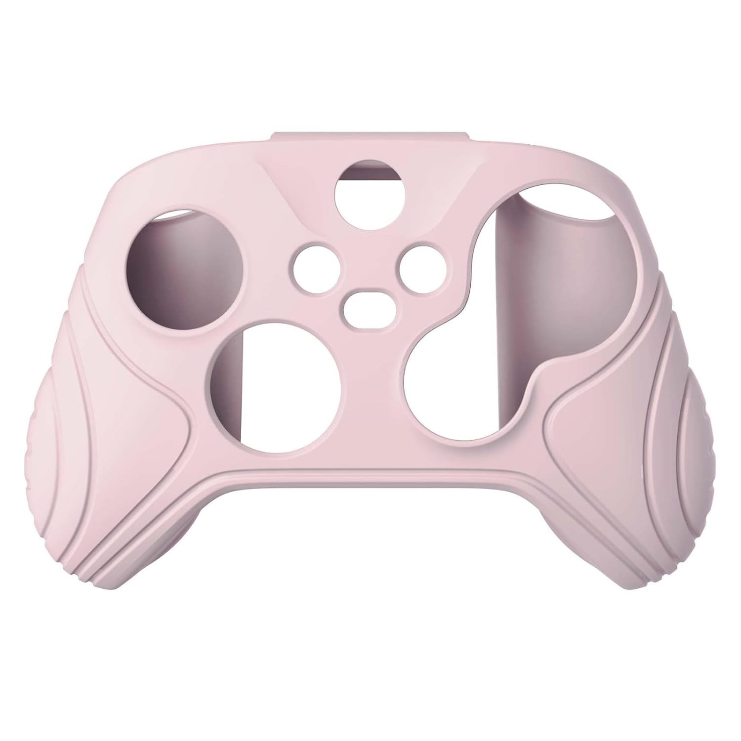 eXtremeRate PlayVital Pink Controller Cover for Xbox Series X/S with 2 Thumb Grips, Samurai Edition Anti-slip Silicone Skin Protector for Xbox Core Controller - Image 9