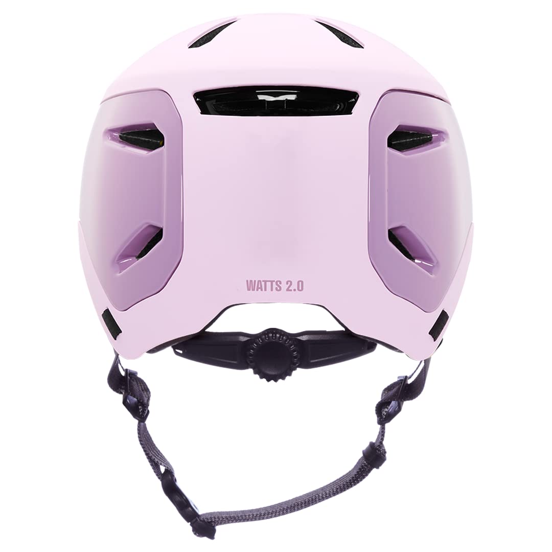 BERN Watts 2.0 Fahrradhelm für Erwachsene, Unisex, matt, Lavender, Größe M Sport & Freizeit