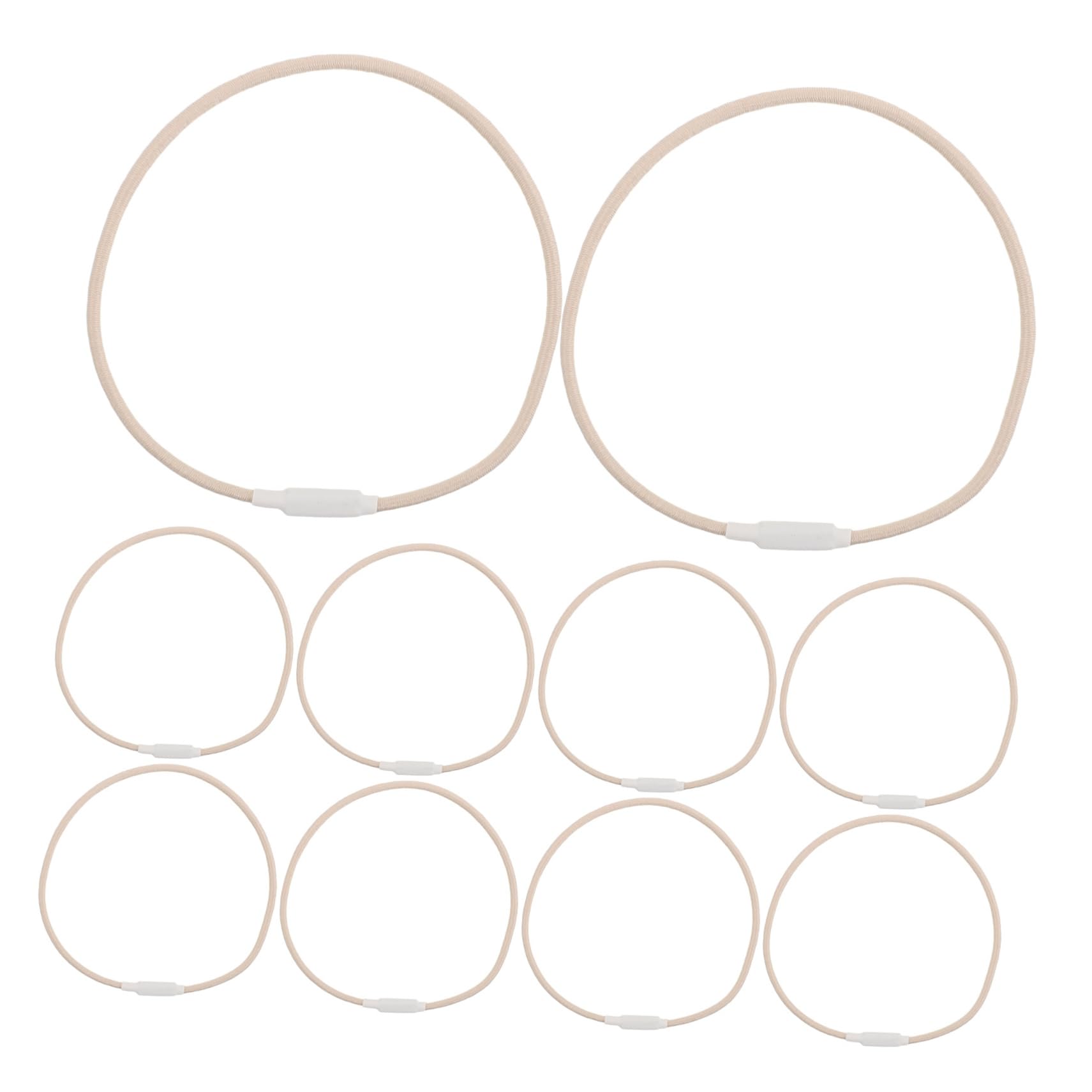 BESPORTBLE 10pcs Microphone Shock Mount Rubber Bands Elastic Replacement for Microphone Holder Clamp Clip Noise Reduction Easy Installation Multipack for Recording Enthusiasts