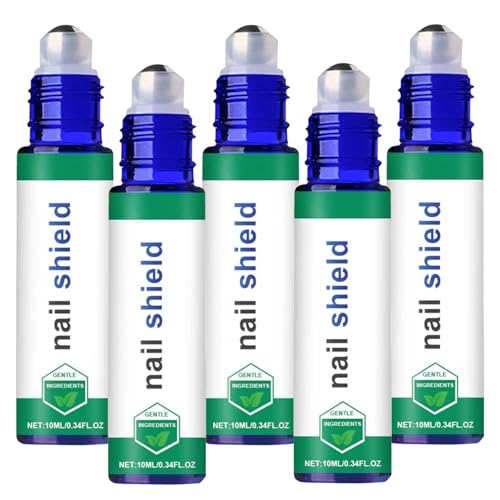 Nailshield Anti Fungal Stick nail shield anti fungal stick Roll On Natural Nail Strengthener for Damaged Nails Say Goodbye to Nail Fungus (5PCS)