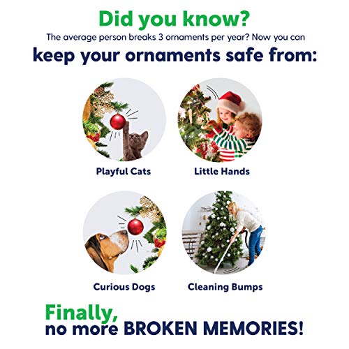 ORNAMENT-ANCHOR-Christmas-Ornament-Hooks-No-Slip-Ornament-Hangers-for-Xmas-No-More-Broken-Ornaments-Kid-Pet-Safe-Heavy-Duty-Strong-for-Small-or-Large-Ornaments-Green-3-Count