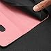 Rfvzubemok Compatible with Huawei Y5 Prime (2018),Compatible with Huawei Y5 (2018) Flip Kickstand Magnetic Closure Wallet Protective Case Pink
