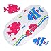 Liuba 27 x 15 Inch Original Baby Bath Mat for Tub for Kids Non Slip Bathtub Mats for Shower Antibacterial Premium PVC Oval