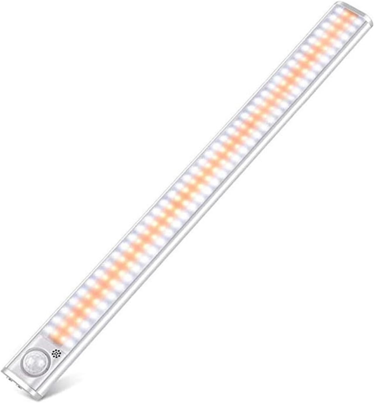 Smart Long Charging led Body Sensor Light Wall Cabinet Cabinet Light Wardrobe Light USB Corridor Night Light (Size : 11cm 20 lamp Beads Oval, Color : White Light)