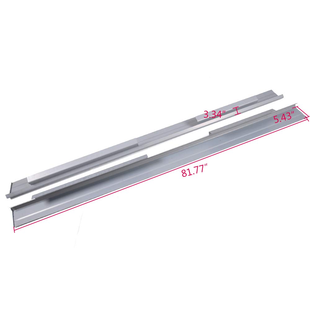 Pair Of Steel Cab Corners For 01-07 Chevy Silverado GMC Sierra 4-Door Crew Cab