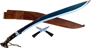 Everest Blade 24 Inches Sirupate Khukuri Traditional Kukri Sword Large Khukuri with High Carbon Steel Blade 5160