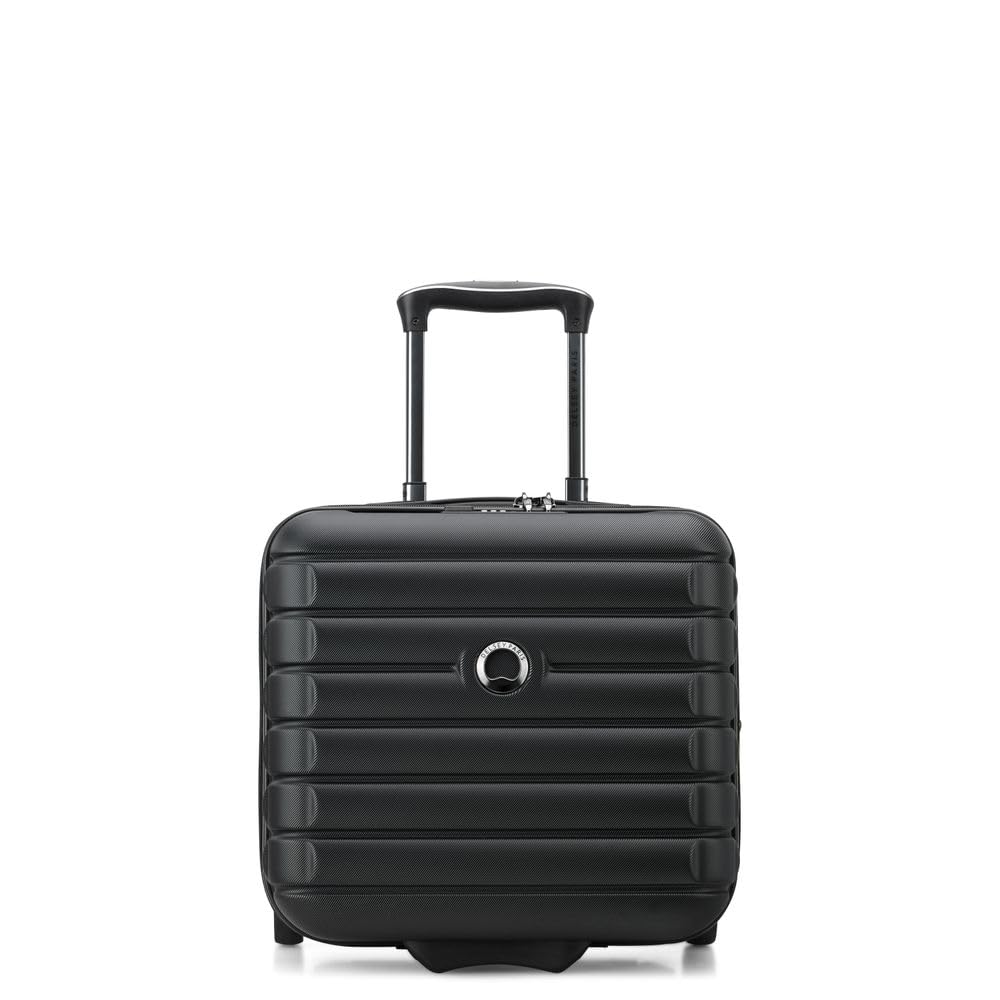 DELSEY Paris - Shadow 5.0 - Boardcase Cabine Rigide 37 cm x 37 cm x 24 cm - 28 L - XS - Noir