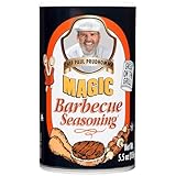 Chef Paul Barbecue Magic Seasoning Blends | All Purpose Seasoning for Grilling & Smoking | Smoky, Slightly Peppery BBQ Rub | Dry Rub for Chicken, Ribs & Burgers | BBQ Seasoning | 5.5 oz (Pack of 1)