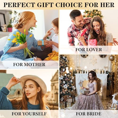 women39s gold virgin mary necklace - 14k gold plated rosary bead cross necklaceshypoallergenic non tarnish gold catholic y chain necklacereligious rosary beads crucifix necklaces jewelry gift for her