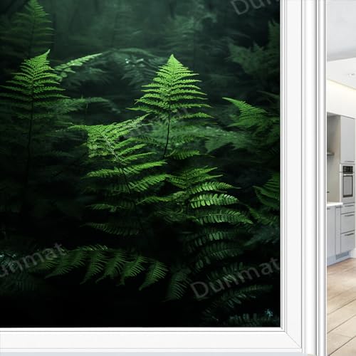 Vinilo Decorativo para Ventanas Planta Tropical 17.7x23.6 in miniatura 1