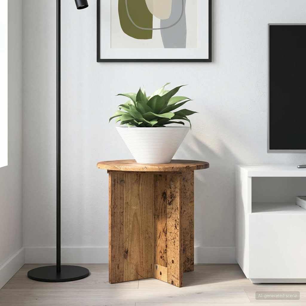 Hothingwell Pflanzenständer, 2-teilig, Holz, 40 x 40 x 40 cm | Modernes und reines Design, für den Innenbereich, funktionale Erhöhung, einfache Montage
