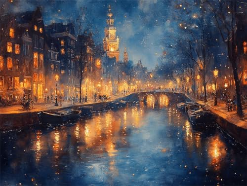 Pintura por números para crear arte sin saber dibujar en lienzos para pintar de 90x120cm