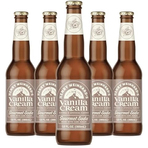 Henry Weinhard's Vanilla Cream Soda 5 Pack Cover