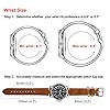 hemsut h Men's Watch Bands, Horween Leather Watch Strap, 22mm Quick Release Vintage Watch Replacement Straps #5