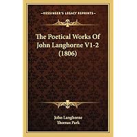 The Poetical Works Of John Langhorne V1-2