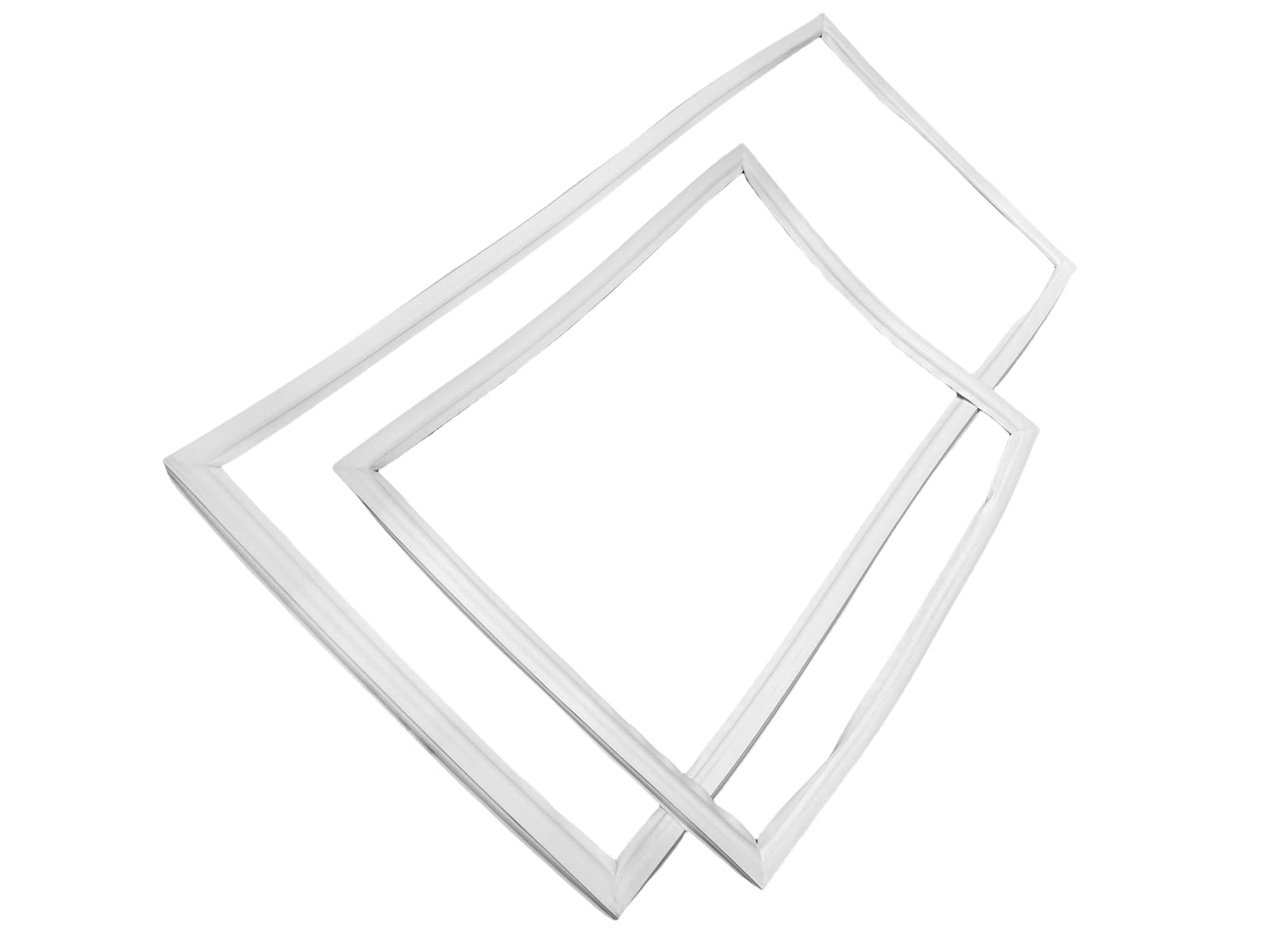 ERICAMBI, Kit Sostituzione Guarnizioni Magnetiche per Frigorifero Congelatore Adattabile Rex Electrolux Aeg, Dimensione Lato Frigo 102x52,5 cm - Lato Congelatore 62,3x51,6 cm, FI22/10FA