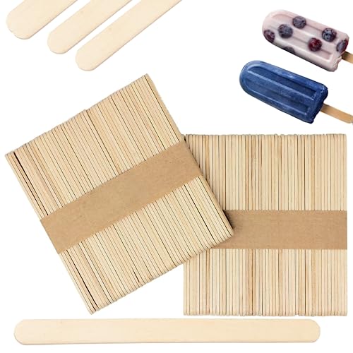 1/10/50PCS 114MM WOODEN Lolly Sticks Cake Craft FAST Food Dowel EUR 6,30 - FR - View #14