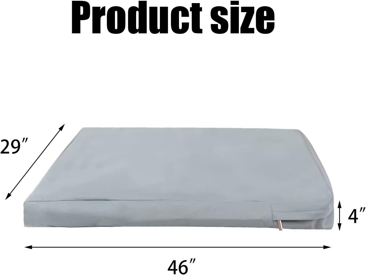 review Dog Bed Cover, Replacement Cover for Dog Beds for Small Medium Large Dogs, Waterproof Protective Cover for Dog Crate Pad Mat Bed, Elastic Removable Dog Bed Covers for Pet Bed, Pet Supplies,XL