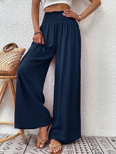 Pantalon palazzo femme ample pour silhouette élancée - 3