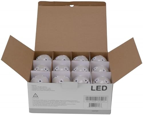 Miniatura 3 de FDW Paquete de 12 bombillas LED SlimStyle equivalentes a 60 W, color blanco suave, 2700 K, lámpara LED