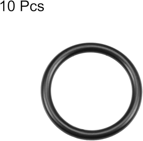 Miniatura 10 de uxcell Juntas tóricas de goma de nitrilo 1.260 in OD 1.063 in ID 0.098 in ancho, junta métrica de sellado de goma de nitrilo para fontanería de