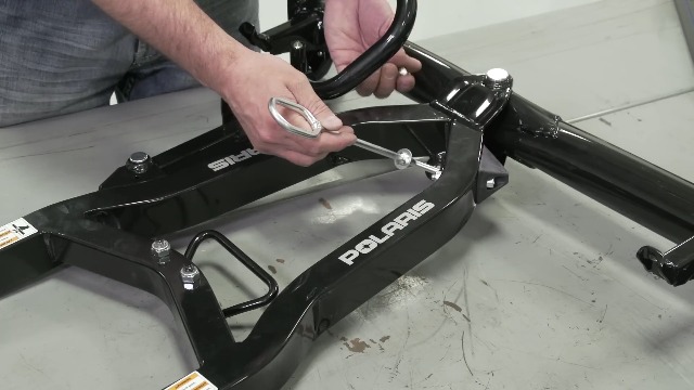 Watch Polaris ATV Glacier Pro Lock & Ride 52 in. Steel Plow Blade on ...