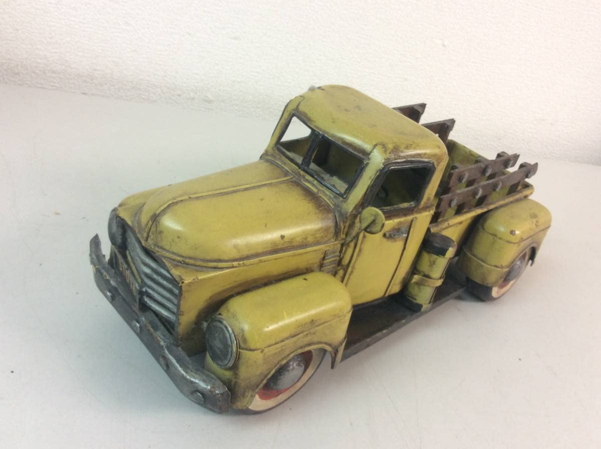 Amazon | クラシックカー ブリキ トラック 昭和レトロ ミニカー 乗り物