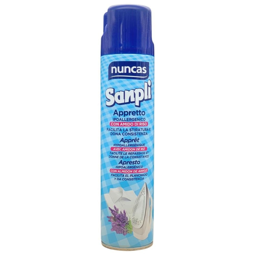 FEI FAN Appretto Ipoallergenico con Amido di Riso, Facilita la Stiratura e Dona Consistenza, 400ml (3 Spray)