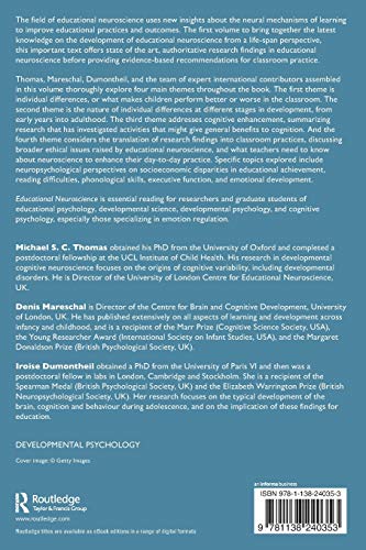Educational Neuroscience (Frontiers of Developmental Science) - Image 2