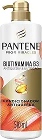 Pantene PRO-V Miracles Condicionador Antiqueda & Nutrição Biotinamina B3 para cabelos com queda 510ml