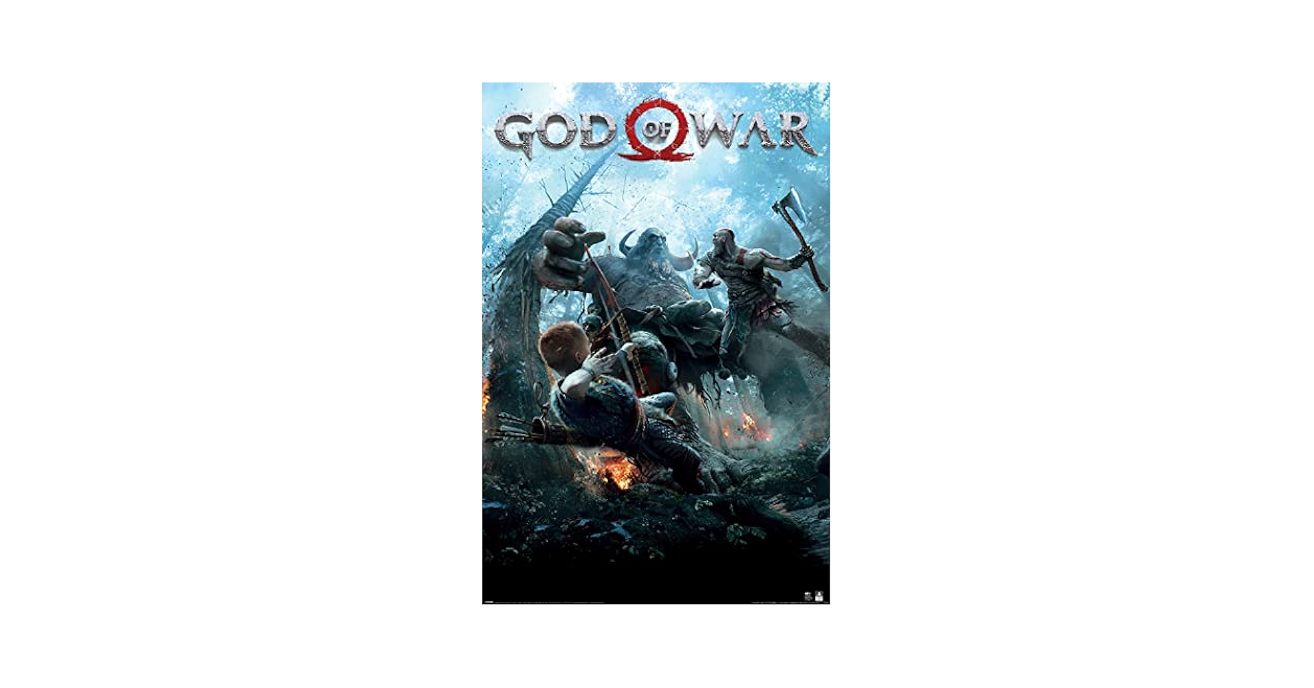 Amazon.com: God Of War - Gaming Poster (Size: 24