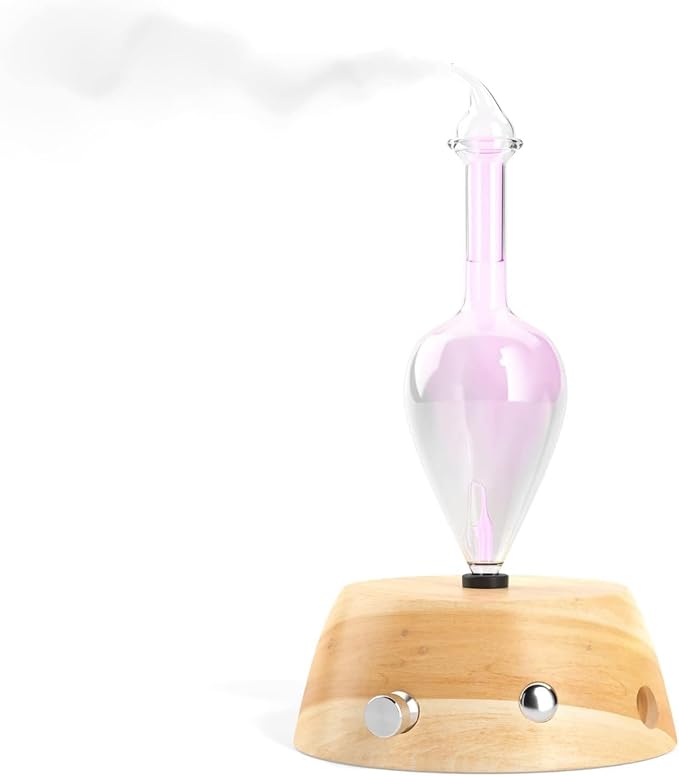 Difusor de Aromaterapia Elegance, Nebulizador de Vidrio, Sin Agua miniatura 2