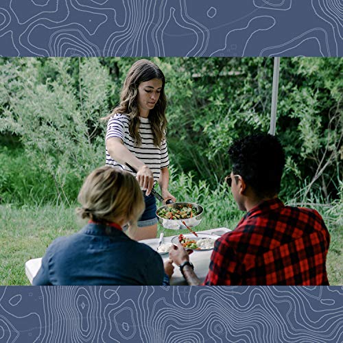 Stansport Stainless Steel Mess Kit Copper Bottom (360) #TOP3