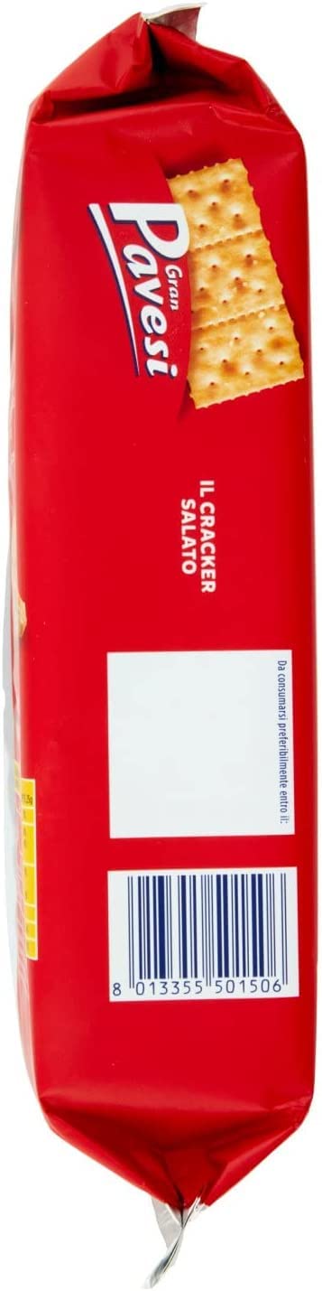 6x Gran Pavesi Crackers salati Salzgebäck gesalzen 560g kekse gebäck