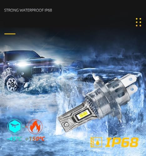 TenutaRealX H7 Bulbs, Plug and Play Light Bulbs, No Adapter Required, 1:1 Size 6500K White Fog / Auxiliary Light Bulbs, 2 Pack - 2